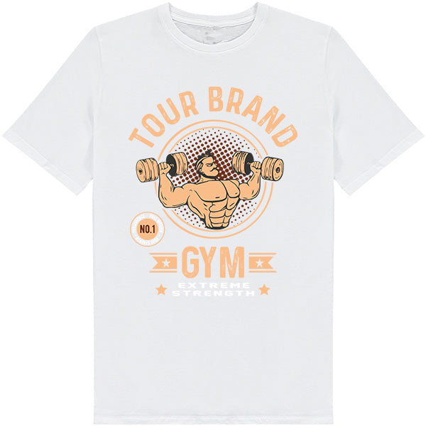 Tour Brand Unisex Gym T-Shirt | Essential Equestrian Activewear