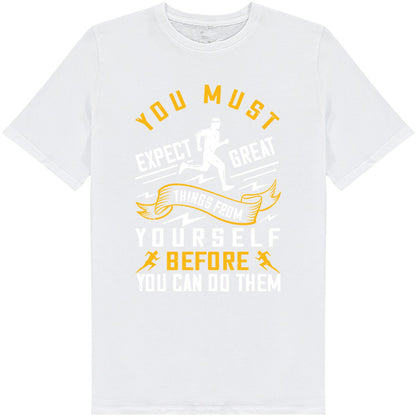 "Great Things" Unisex T-Shirt | Runner's Edition - Shop Now