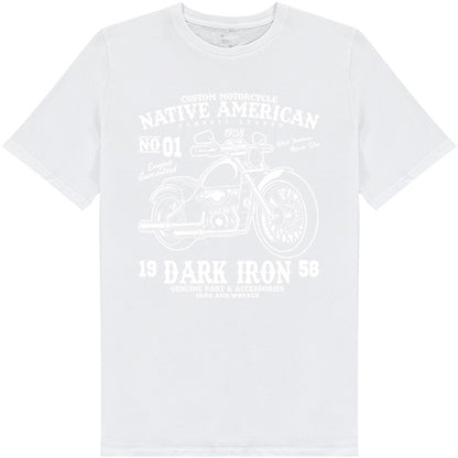 Custom Native American Motorcycle T-Shirt | Unisex & Stylish