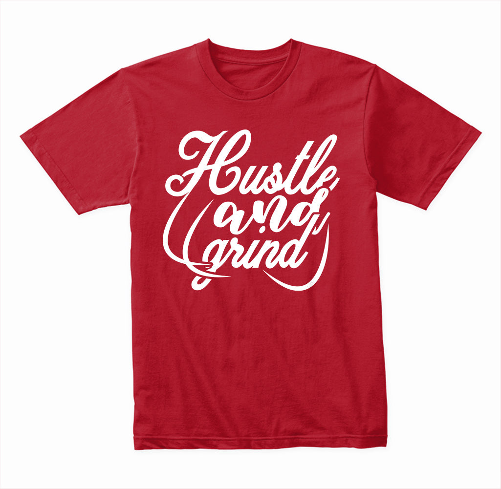 Hustle and Grind graphic T-shirt - image 4