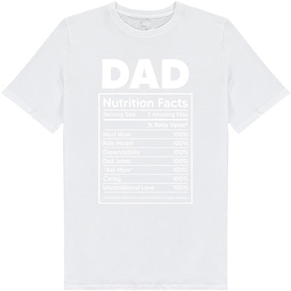 Dad Nutrition Facts T-Shirt | Unisex | Equestrian Apparel