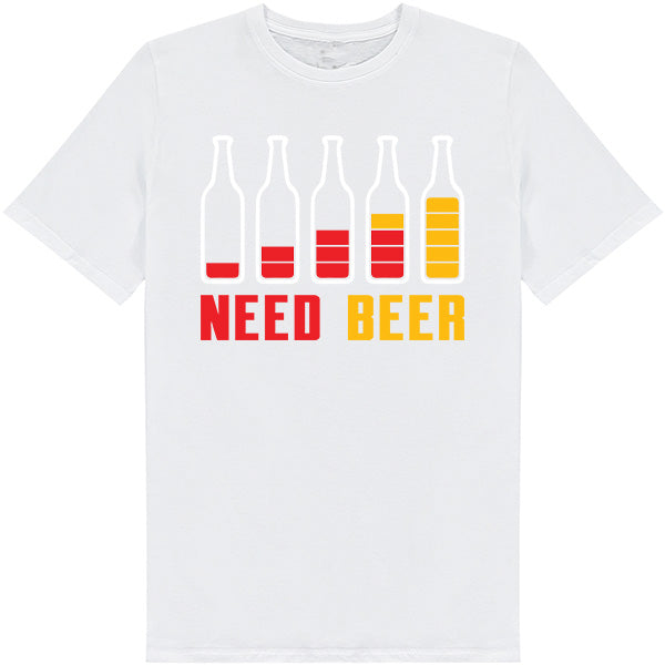 "Need Beer" Unisex T-Shirt | Ideal for Equestrian Enthusiasts