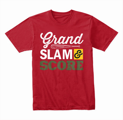 Grand Slam & Score graphic T-shirt - image 3