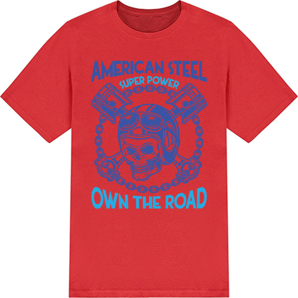 American Steel Unisex T-Shirt | Ideal for Motorcycle Fans