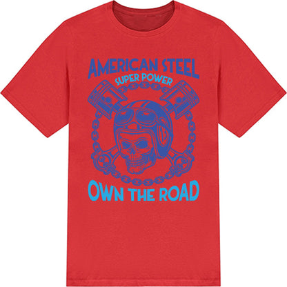 American Steel Unisex T-Shirt | Ideal for Motorcycle Fans