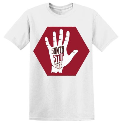 Santa Stop Here graphic T-shirt - image 2