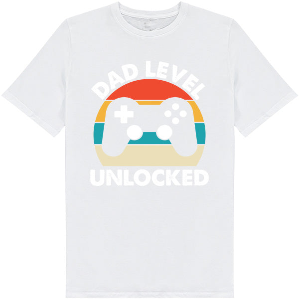 Dad Level Unlocked T-Shirt | Equestrian Dad's Collection