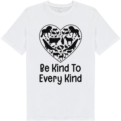 Be Kind To Every Kind – Unisex Graphic Tee | Embrace Vegan Vibes