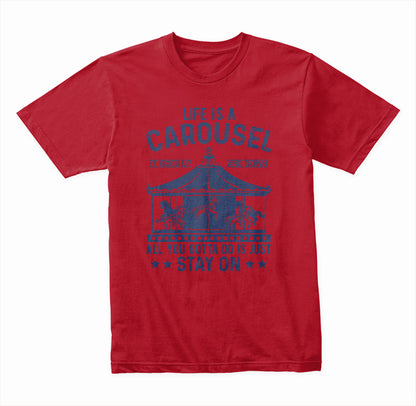Life Is A Carousel graphic T-shirt - image 5