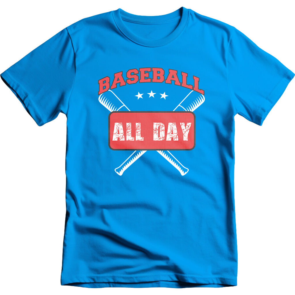 Baseball All Day graphic T-shirt - image 3