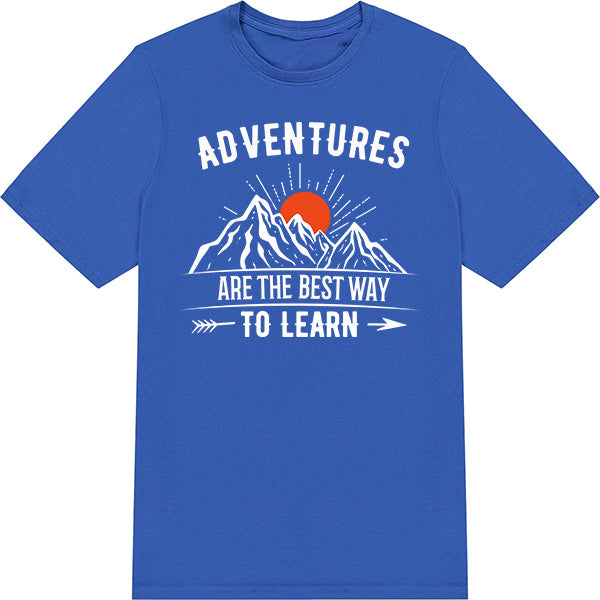 Adventures Are The Best Way To Learn graphic T-shirt - image 6