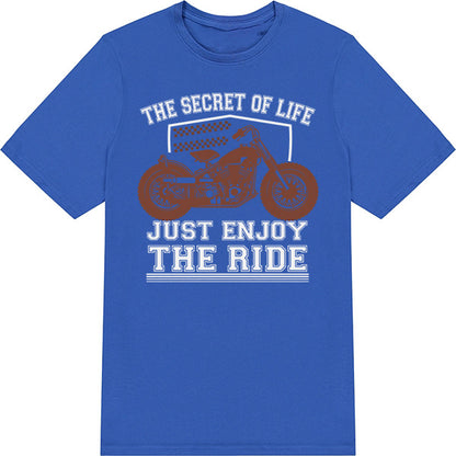 "Enjoy the Ride" Unisex T-Shirt for Motorbike Lovers