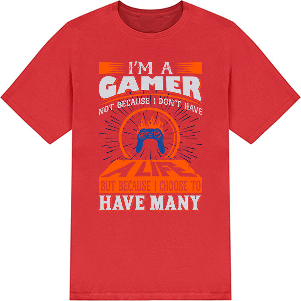 "I Am A Gamer" Unisex T-Shirt | Premium Gaming Apparel