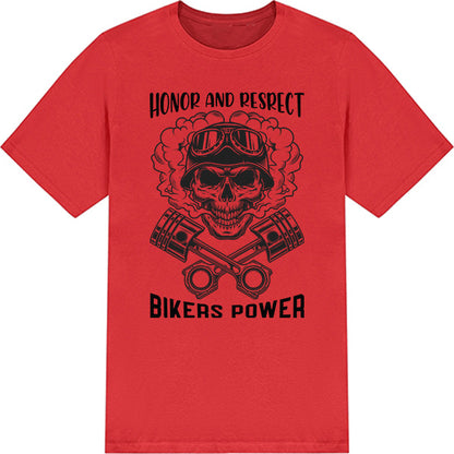 Honor & Respect Bikers Unisex T-Shirt | Motorcycle Enthusiasts