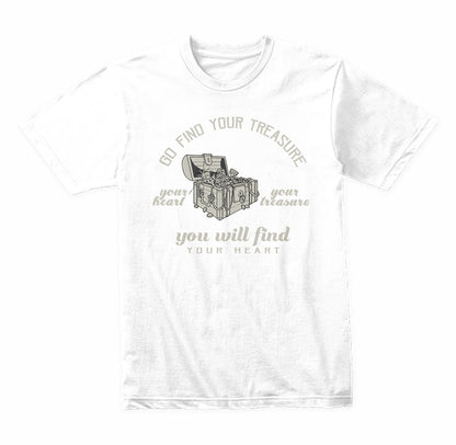 Find Your Treasure Find Your Heart graphic T-shirt - image 4