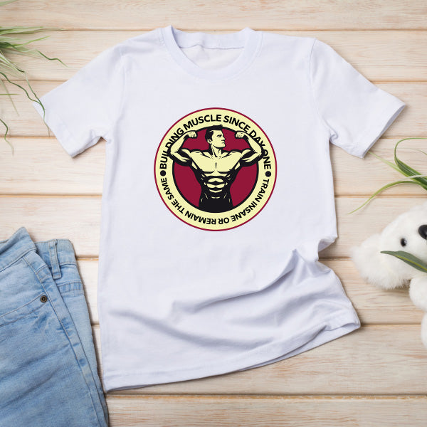 Unisex Muscle Building T-Shirt | Essential Gym Apparel