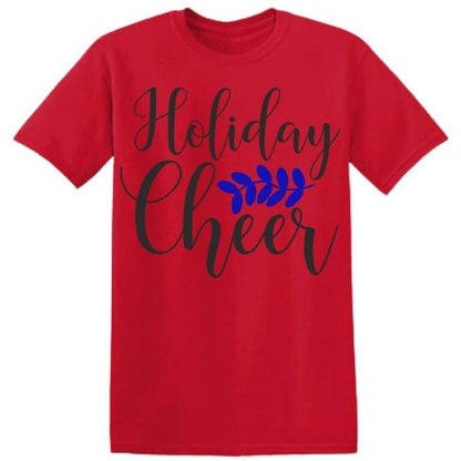 Holiday Cheer Collection Celebrate in Style graphic T-shirt mockup