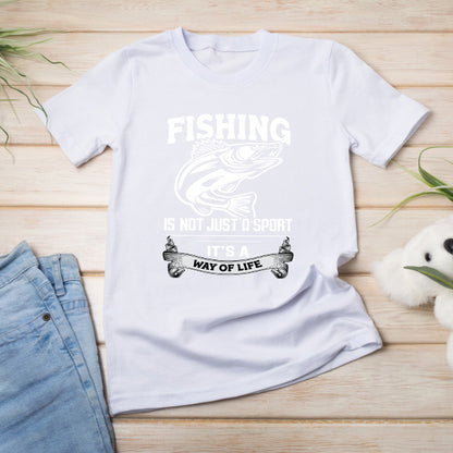 Fishing Is Life Unisex T-Shirt | Ideal for Fishing Lovers