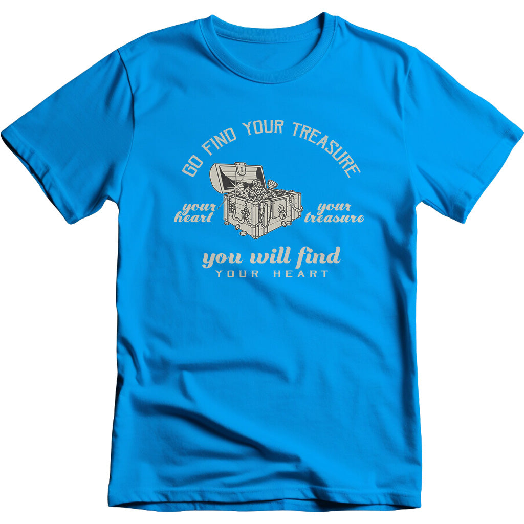 Find Your Treasure Find Your Heart graphic T-shirt - image 2