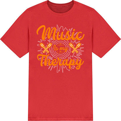 "Music Is My Therapy" Unisex T-Shirt | Ideal for Music Lovers