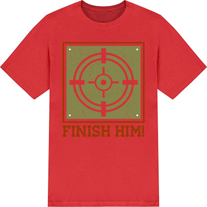 Finish Him Unisex T-Shirt | Premium Equestrian Apparel