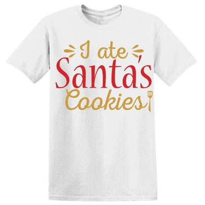 I Ate Santa’s Cookies graphic T-shirt - image 3