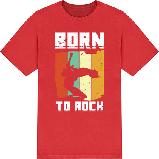 Born To Rock V2 – Unisex Graphic Tee | Perfect for Music Enthusiasts