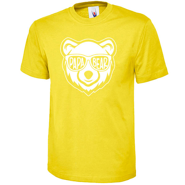 Papa Bear Unisex T-Shirt | Dad's Favorites Collection