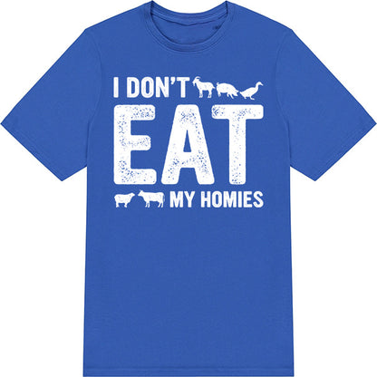 "I Don't Like My Homies" Vegan T-Shirt | Unisex Equestrian Wear