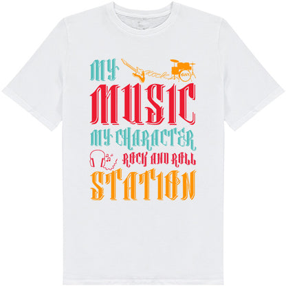 "My Music My Character V1" Unisex T-Shirt | Music Lovers' Pick