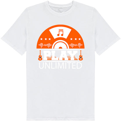 Play Unlimited Unisex T-Shirt | Ideal for Music Lovers