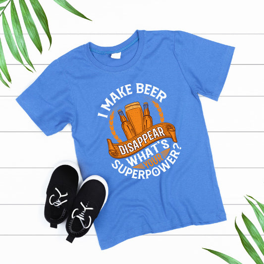 "I Make Beer Disappear" Unisex T-Shirt | Equestrian Apparel