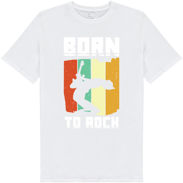 Born To Rock V2 – Unisex Graphic Tee | Perfect for Music Enthusiasts