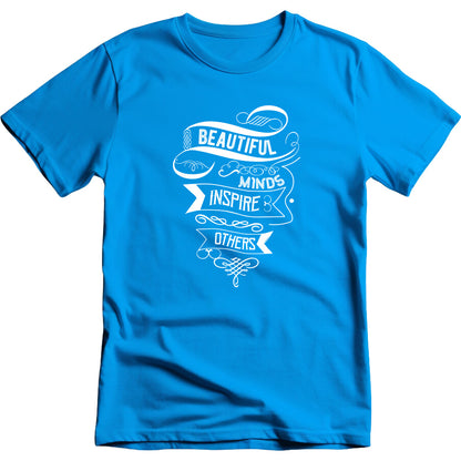 Beautiful Minds Inspire Others graphic T-shirt - image 2