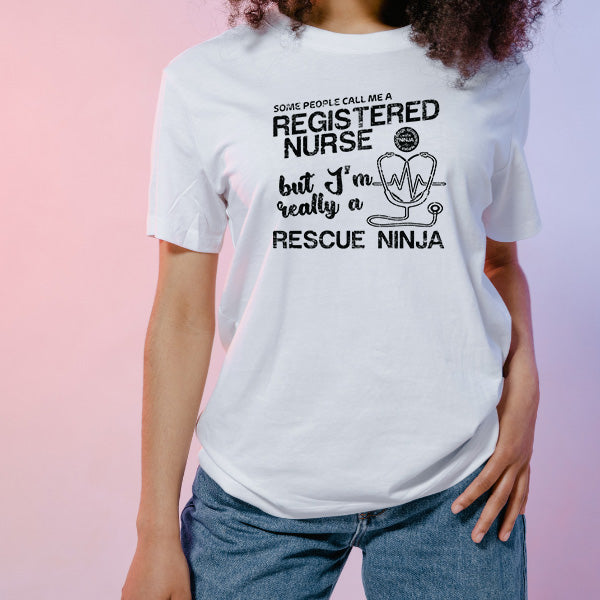 Rescue Ninja Nurse T-Shirt | Unisex | Nurse Pride Collection