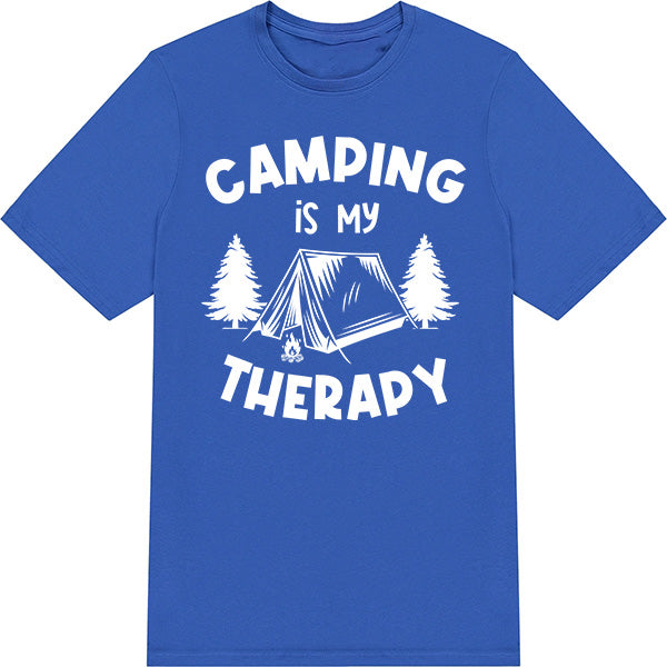 Camping Is My Therapy graphic T-shirt - image 5