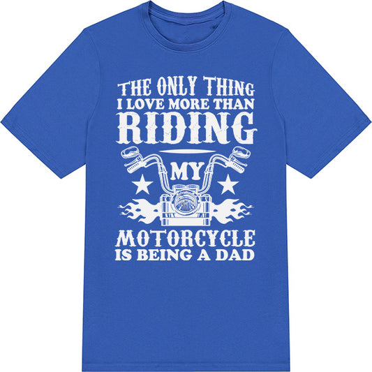 Motorbike Dad T-Shirt - Perfect Gift for Riding Enthusiasts