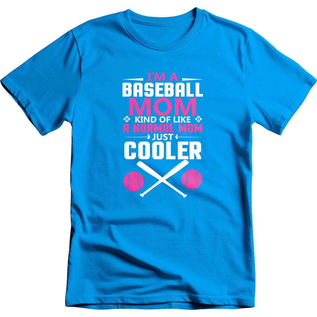 I Am A Baseball Mom graphic T-shirt - image 3