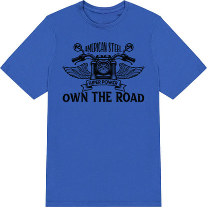 American Steel Unisex T-Shirt | Ideal for Motorcycle Fans