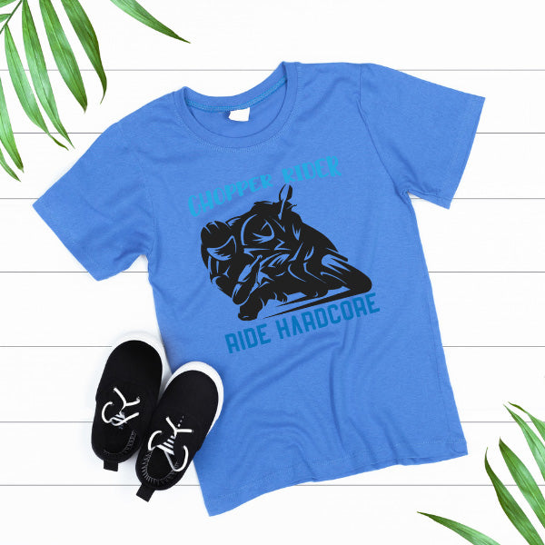 Chopper Rider Hardcore Unisex T-Shirt | Motorcycle Enthusiasts