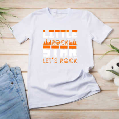 Little Star Let's Rock – Unisex Graphic Tee | Perfect for Music Enthusiasts