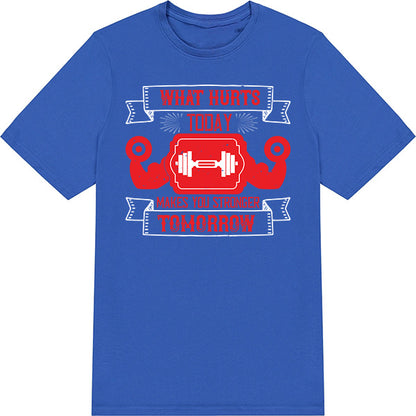 Unisex 'Stronger Tomorrow' T-Shirt | Fitness Focus Collection