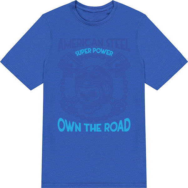 American Steel Unisex T-Shirt | Ideal for Motorcycle Fans