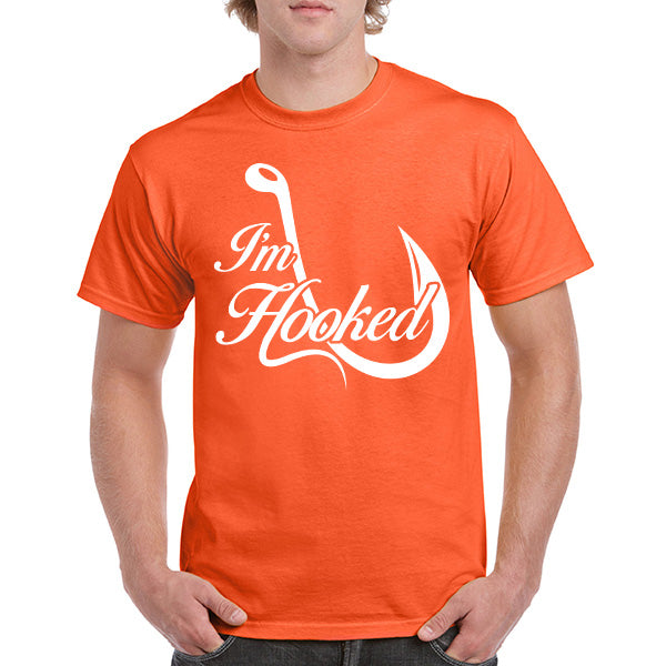 "I Am Hooked" Unisex T-Shirt | Ideal for Fishing Fans