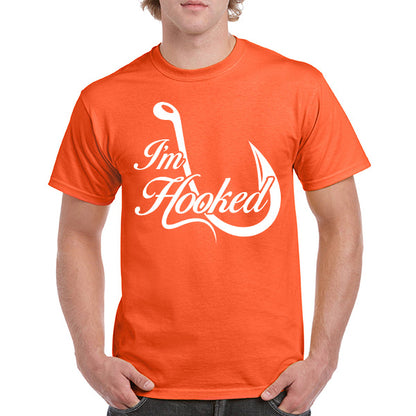 "I Am Hooked" Unisex T-Shirt | Ideal for Fishing Fans