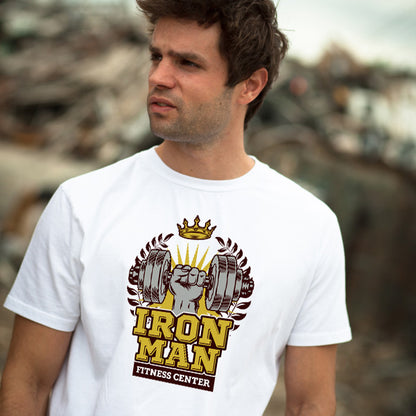Iron Man Fitness Unisex T-Shirt | Premium Gym Wear