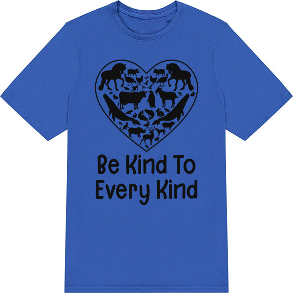 Be Kind To Every Kind – Unisex Graphic Tee | Embrace Vegan Vibes
