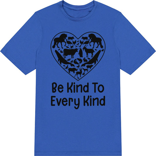 Be Kind To Every Kind – Unisex Graphic Tee | Embrace Vegan Vibes