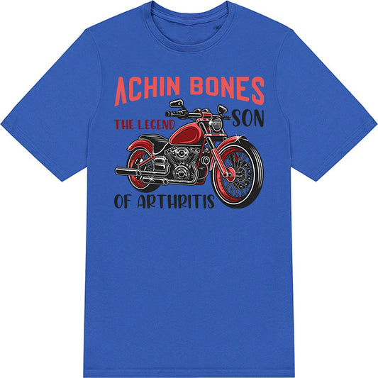 Achin' Bones Unisex T-Shirt | Ideal for Motorcycle Fans