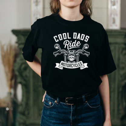"Cool Dads Ride Motorcycles" T-Shirt | Equestrian Apparel